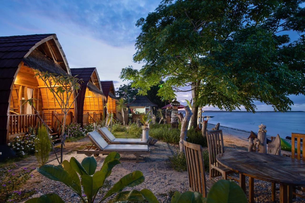 Santen Beach Bungalows Ped Exterior foto