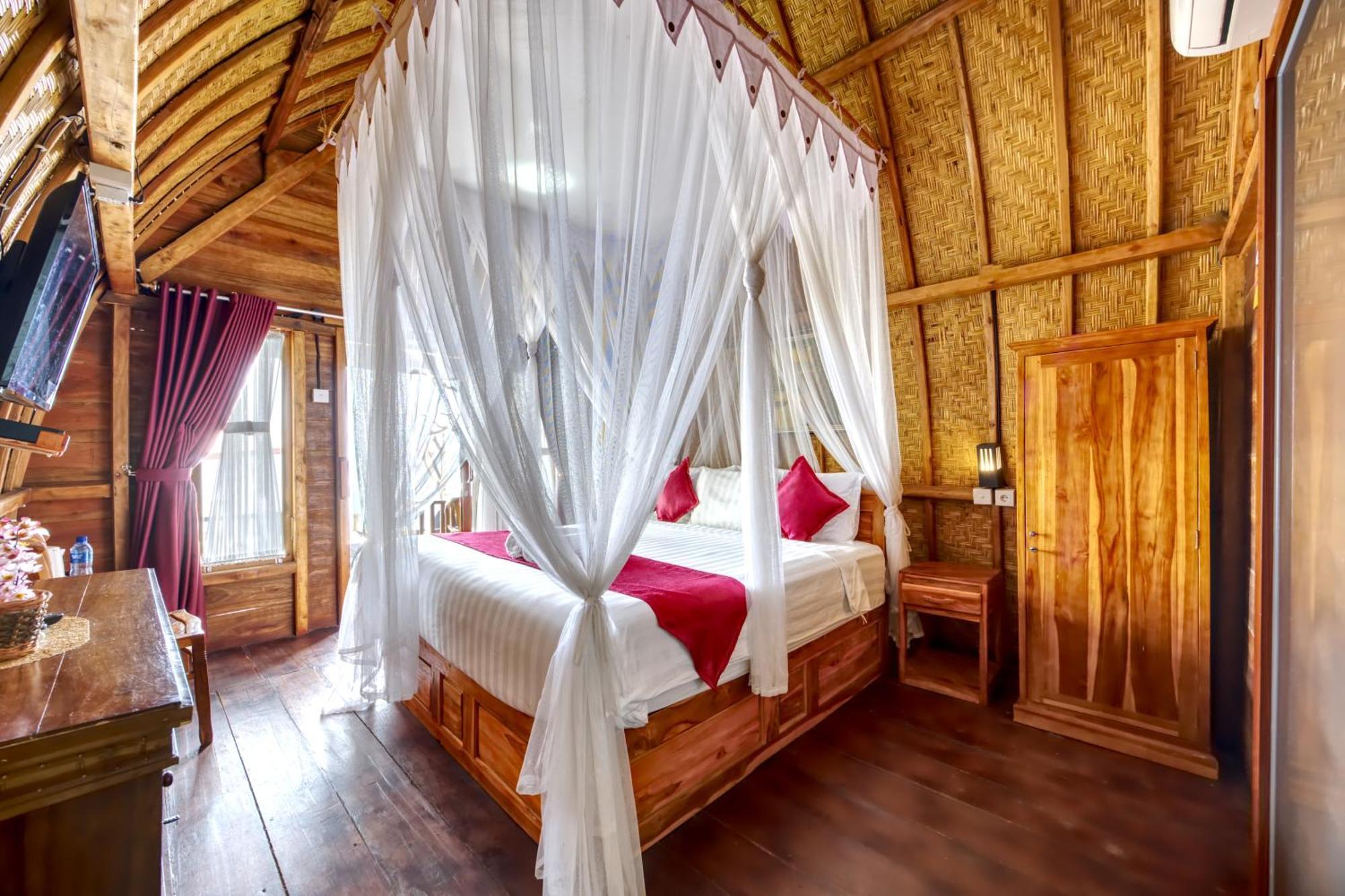 Santen Beach Bungalows Ped Exterior foto